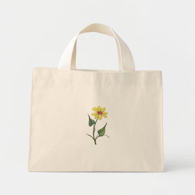 Tote Bag TINY STIL COL ECO DESIGN Mini Tygkasse (Framsidan)