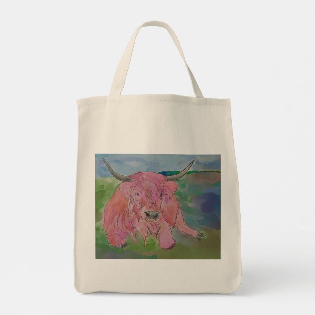 Tote Bag Tygkasse (Baksida)