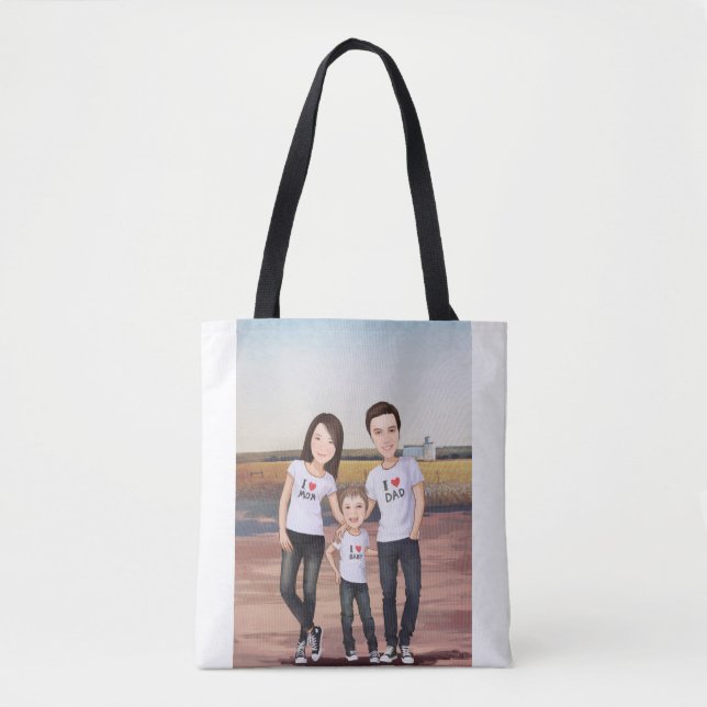 Tote Bag Tygkasse (Framsida)
