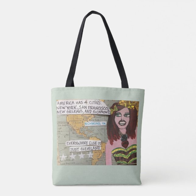 Tote bag. tygkasse (Baksida)