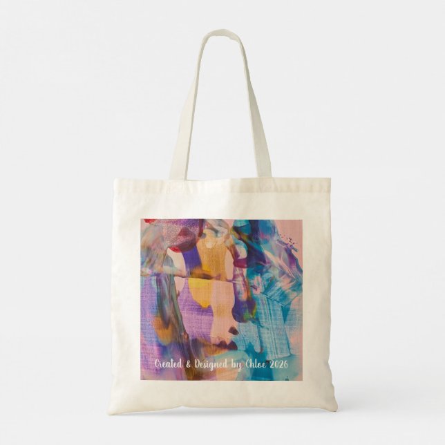 Tote Bag Tygkasse (Baksida)