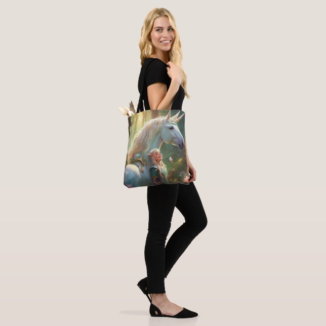 Tote Bag Tygkasse (På modell)