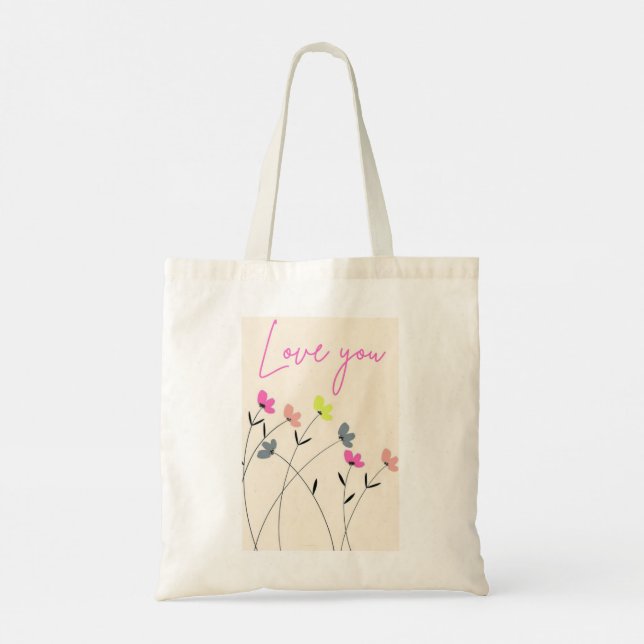 Tote Bag Tygkasse (Baksida)