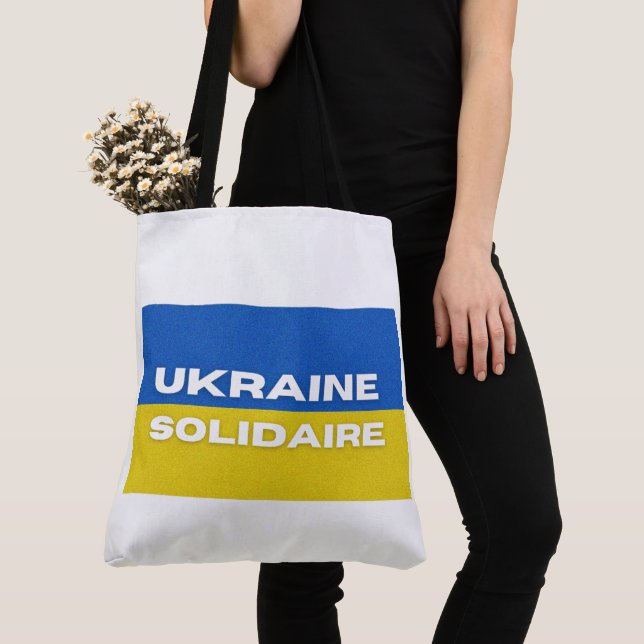 Tote Bag Ukraine Tygkasse (Närbild)
