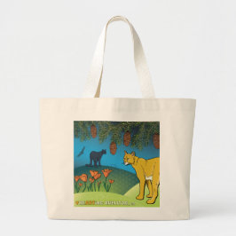 Tote Bag - Under the Boughs Jumbo Tygkasse