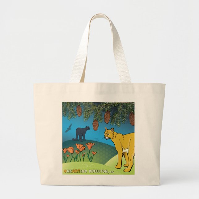 Tote Bag - Under the Boughs Jumbo Tygkasse (Framsidan)