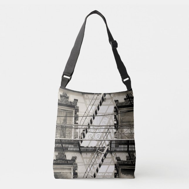 Tote Bag Urban-utrymmesdesign Axelväska (Framsida)