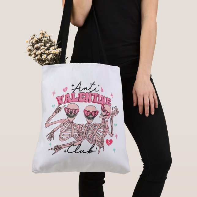 Tote Bag Valentines Day Tygkasse (Närbild)