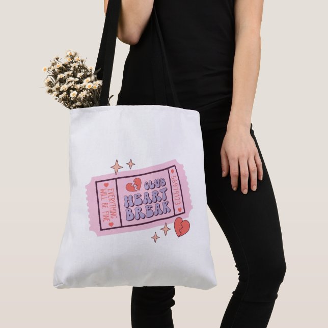 Tote Bag Valentines Day Tygkasse (Närbild)