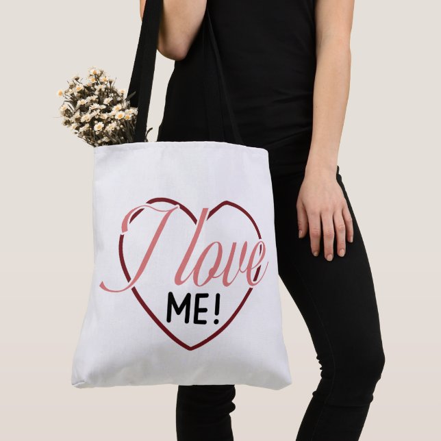 Tote Bag Valentines Day Tygkasse (Närbild)