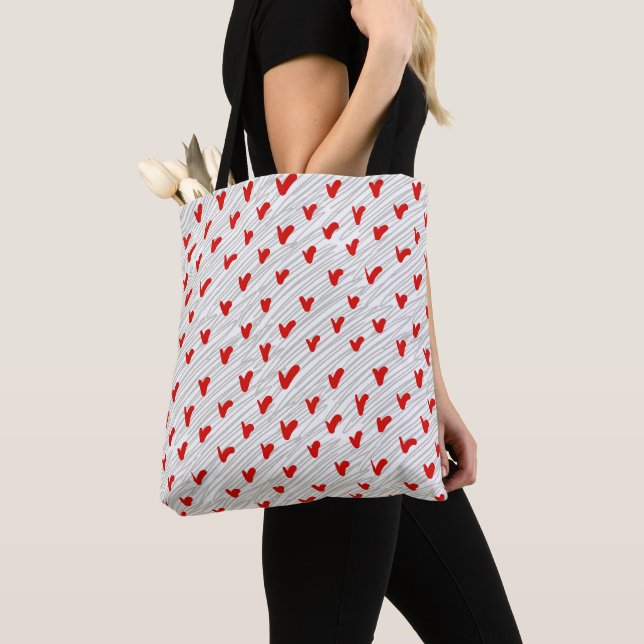 Tote Bag Valentines Day Tygkasse (Närbild)