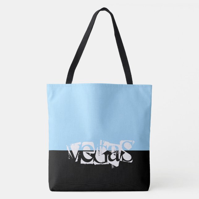 Tote Bag-Vegas Tygkasse (Framsida)