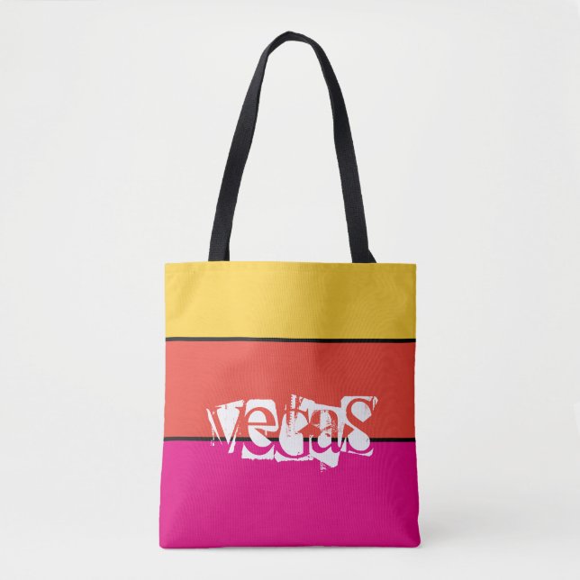 Tote Bag-Vegas Tygkasse (Framsida)
