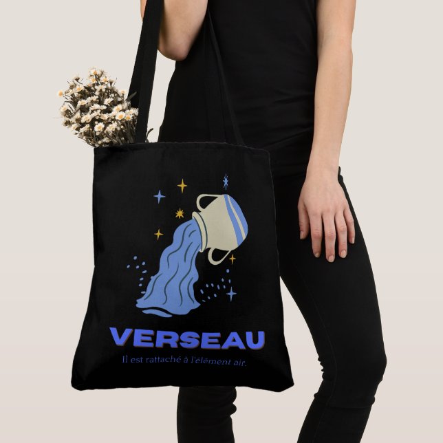 Tote Bag Verseau Tygkasse (Närbild)