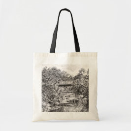 Tote Bag - "Via Bustling City.." Tygkasse