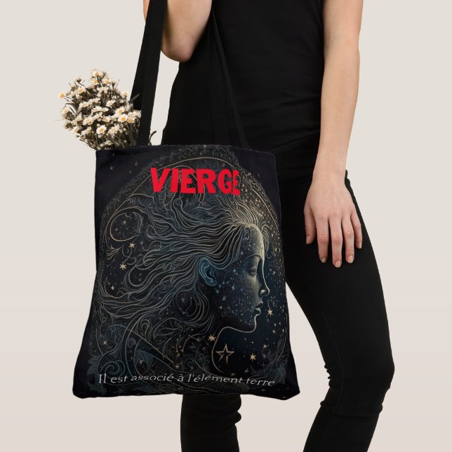Tote Bag Vierge Tygkasse (Närbild)