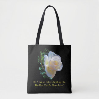 Tote Bag "White Guld Ro" Tygkasse