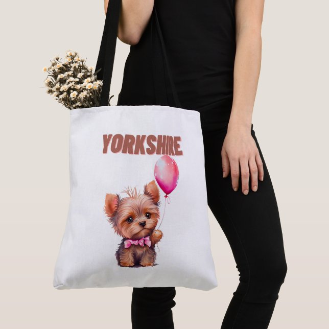 Tote Bag Yorkshire Tygkasse (Närbild)