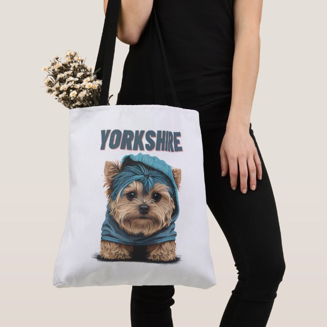 Tote Bag Yorkshire Tygkasse (Närbild)