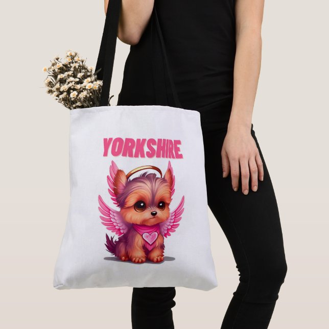 Tote Bag Yorkshire Tygkasse (Närbild)