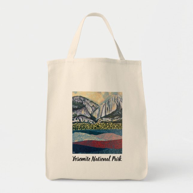 Tote Bag: Yosemite National Park Tygkasse (Framsidan)