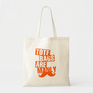 TOTE BAGS ÄR MANLY TYGKASSE