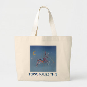 Tote bags - Carousel Rabbit Jumbo Tygkasse
