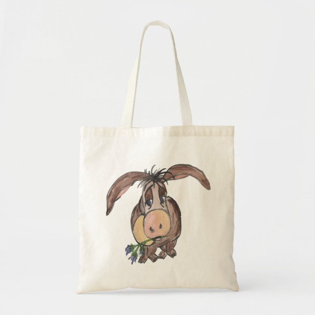 Tote bags donkey tygkasse (Framsidan)