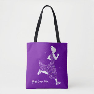 Tote bags för gåvor för regnbågeflickaenhet tygkasse