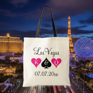 Tote bags för Las Vegas temabröllop för brudtärnor Tygkasse