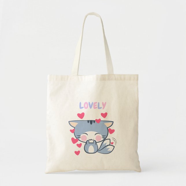 Tote bags för Lättfärdigt Cute Design Tygkasse (Framsidan)