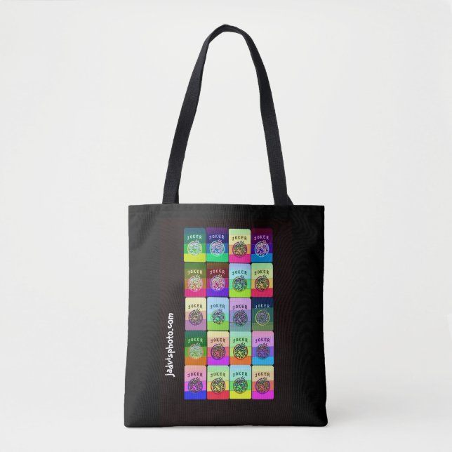 tote bags för mah-jonggjokers tygkasse (Framsida)