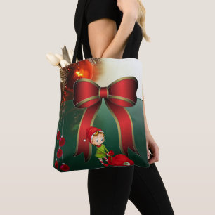 Tote bags, Jul Kvinnor, Elf Tygkasse