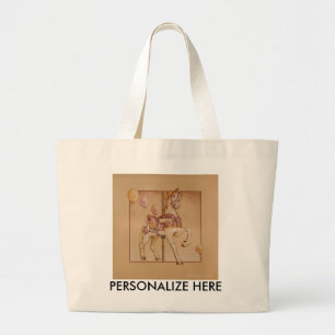 Tote bags - KarusellLejont SQ Jumbo Tygkasse