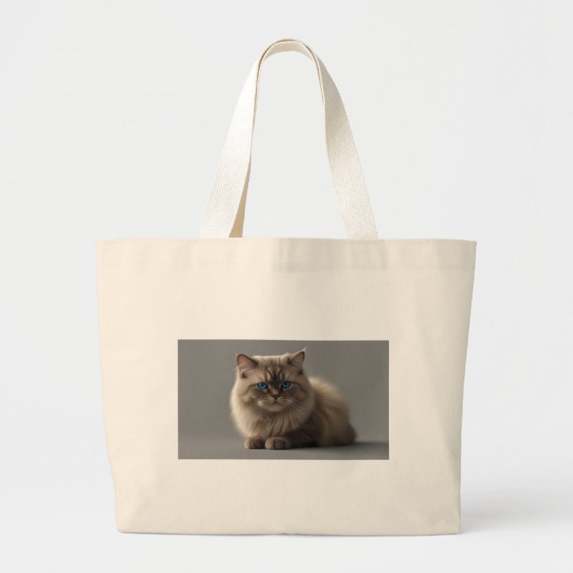 Tote Bags katt för mamma Jumbo Tygkasse (Framsidan)