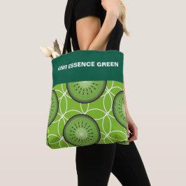 Tote bags kiwi essence grönt tygkasse