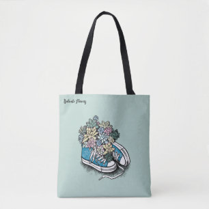 Tote bags med söt design. tygkasse