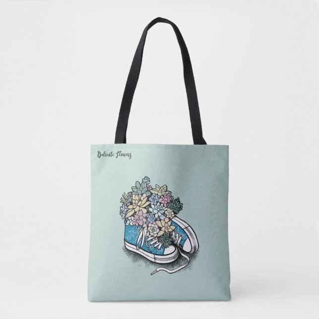 Tote bags med söt design. tygkasse (Framsida)