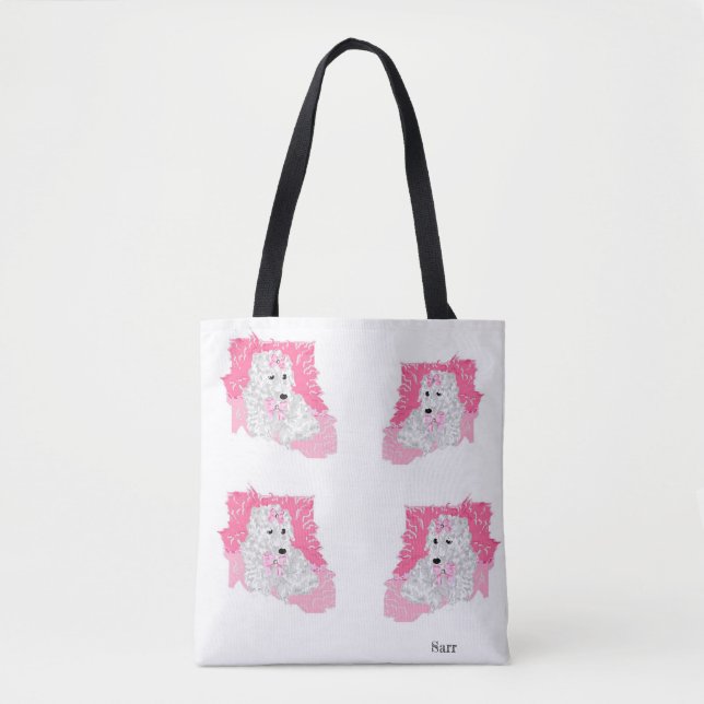 TOTE BAGS / PUDEL TYGKASSE (Framsida)