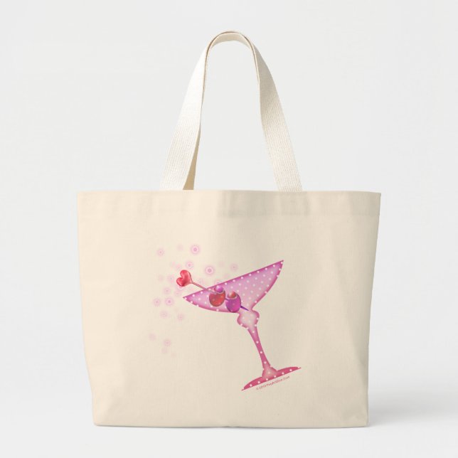 Tote bags - ROSA MARTINI Jumbo Tygkasse (Framsidan)