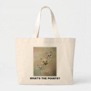 Tote bags - What'sPoints Jumbo Tygkasse