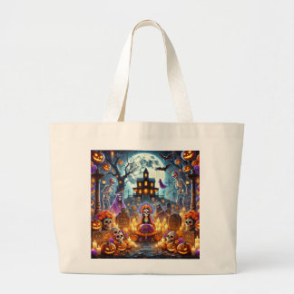  Tote Bags women halloween party  Jumbo Tygkasse