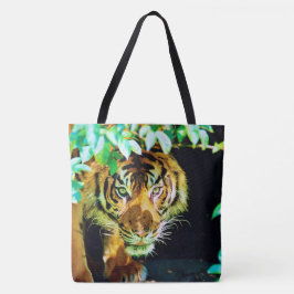 Tote bengalisk tiger tygkasse