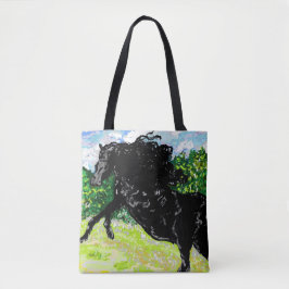 Tote: BLACK STALLION Tygkasse