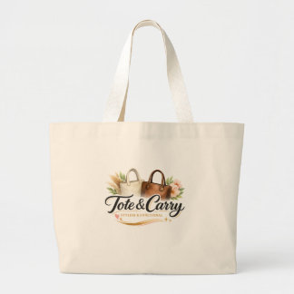 Tote & Carry - Stylisk & Funktionell Jumbo Tygkasse