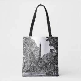 Tote EIFFEL TORN Tygkasse