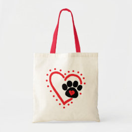 Tote for Pet Lovers Tygkasse