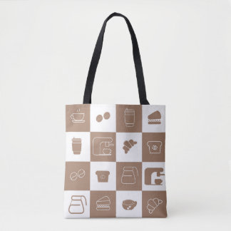 Tote kaffe tygkasse