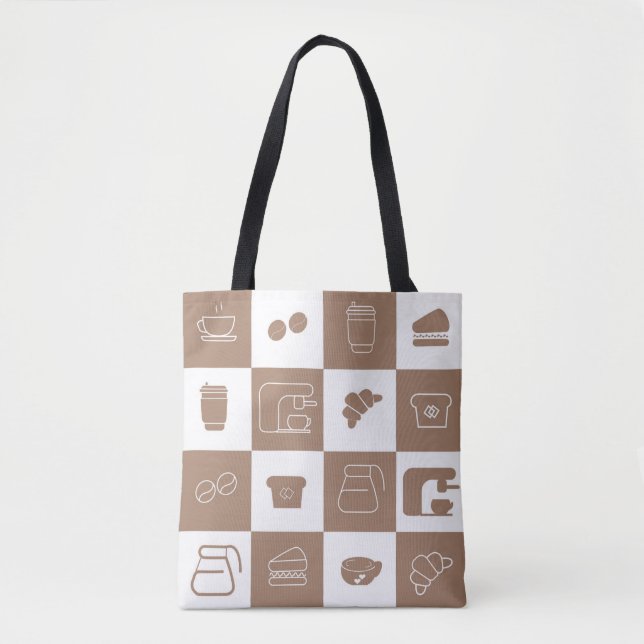 Tote kaffe tygkasse (Framsida)