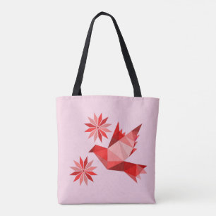 Tote med kreativ med blomma tygkasse
